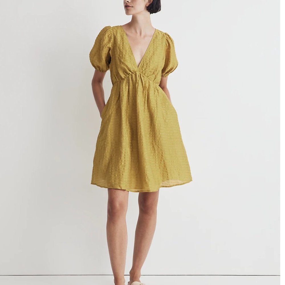 MADEWELL Annamarie Mini Dress Size 6 NWT